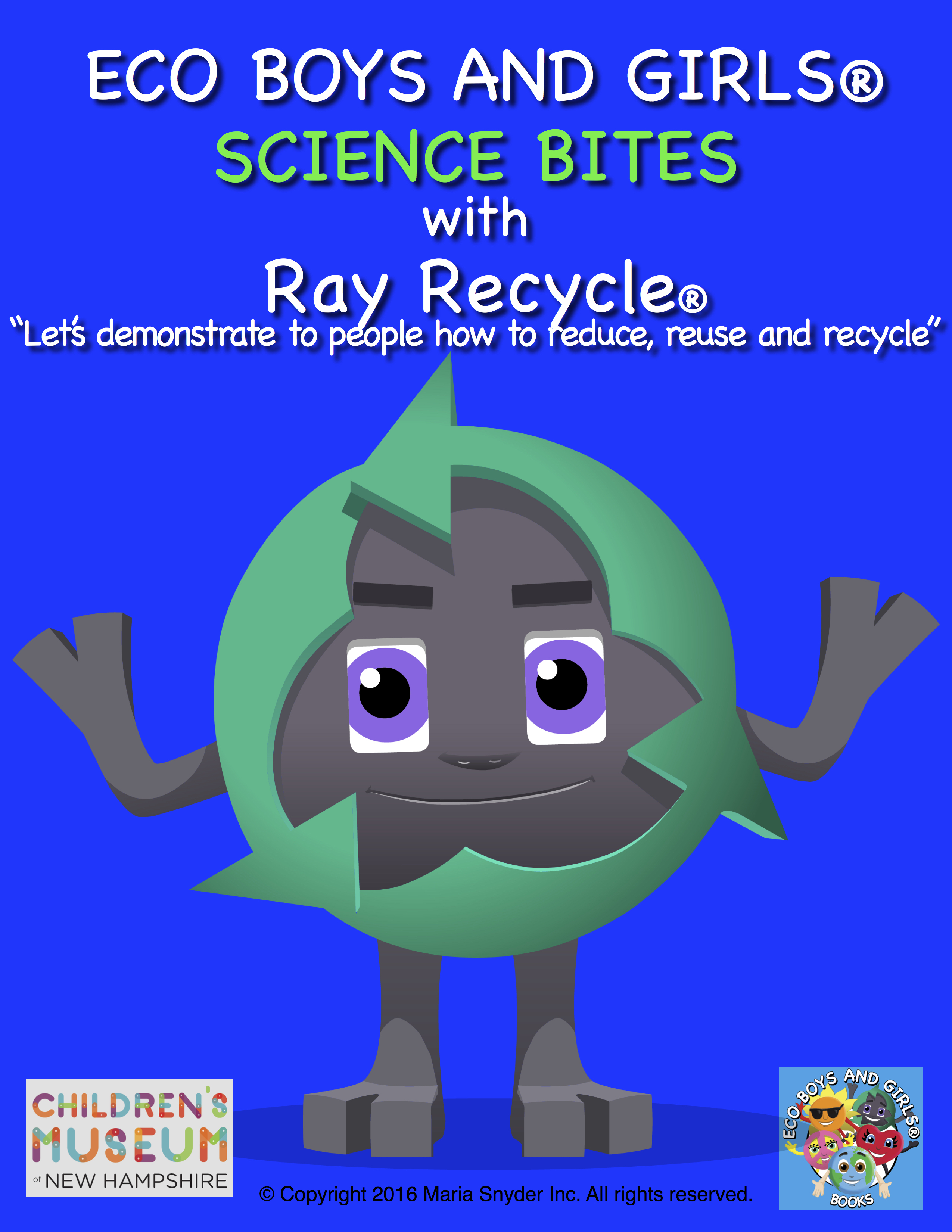 Eco Boys And Girls Science Bites W Ray Recycle Childrens Museum Of New Hampshire