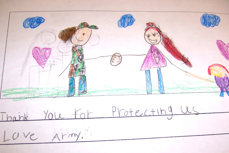Military Letter Love Army